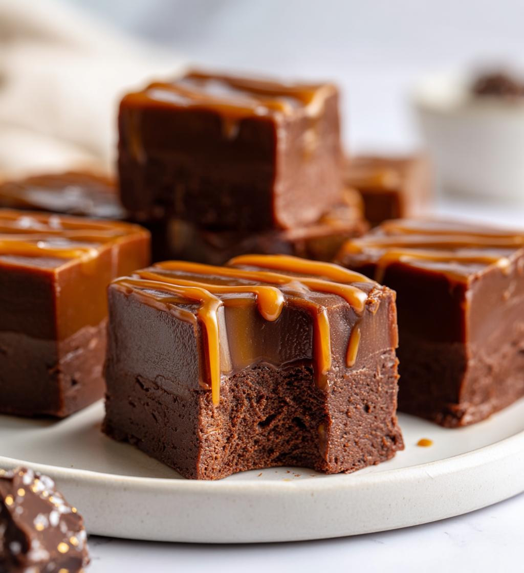 caramel coffee fudge