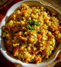 cauliflower stuffing thanksgiving