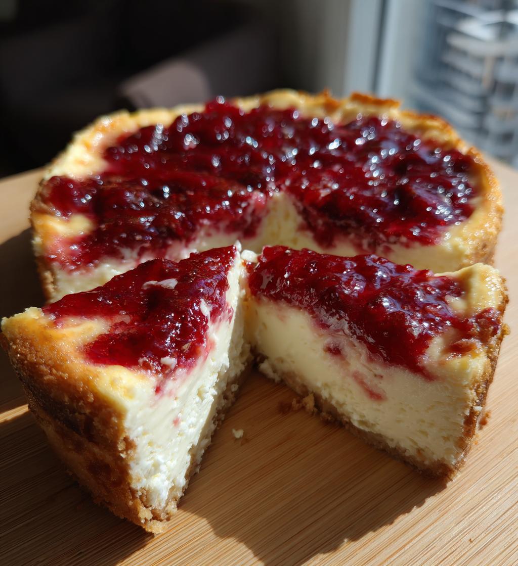 cherry cheese coffee cake - detail 1