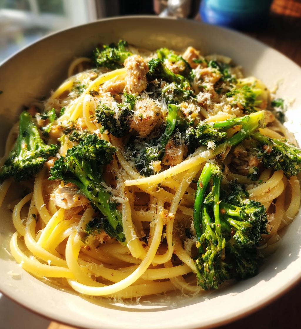 chicken and broccoli pasta