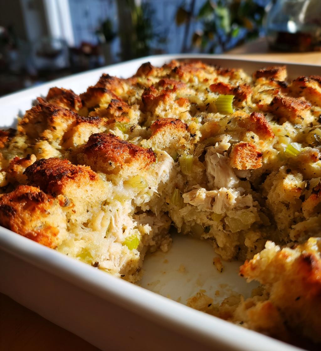 chicken and dressing casserole 2