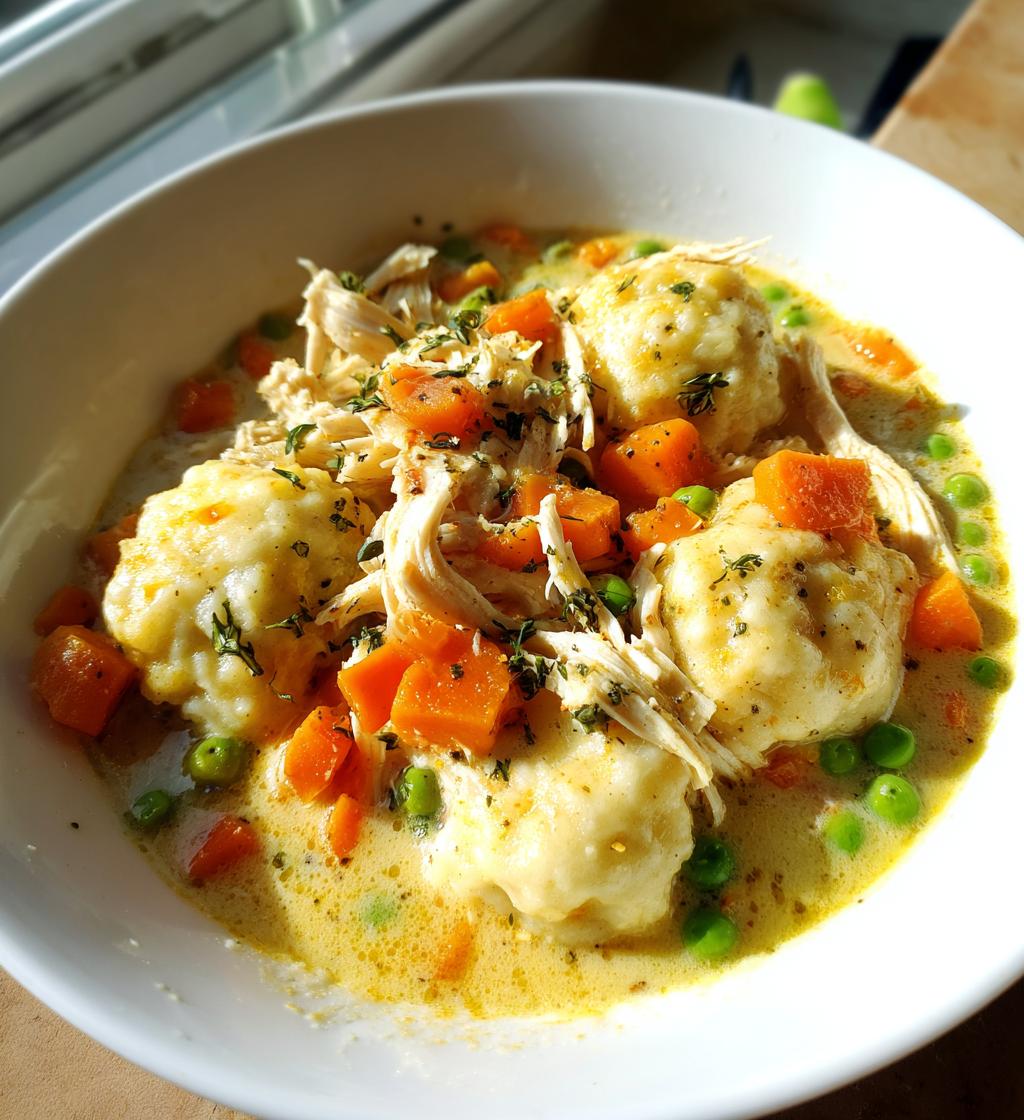 chicken and dumplings crockpot