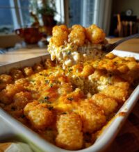 chicken and tater tot casserole recipe
