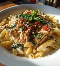 chicken mozzarella pasta