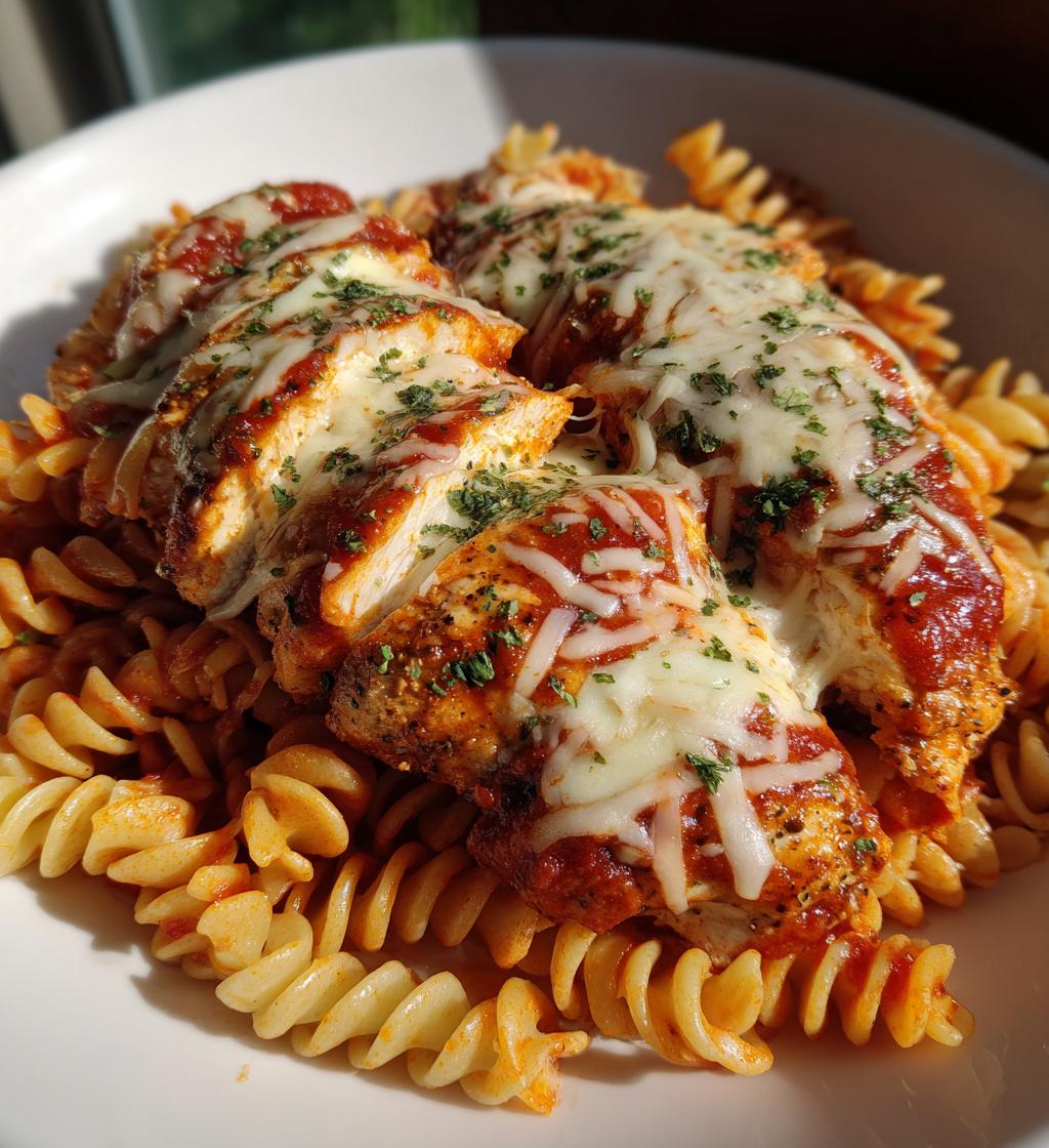chicken parmesan pasta