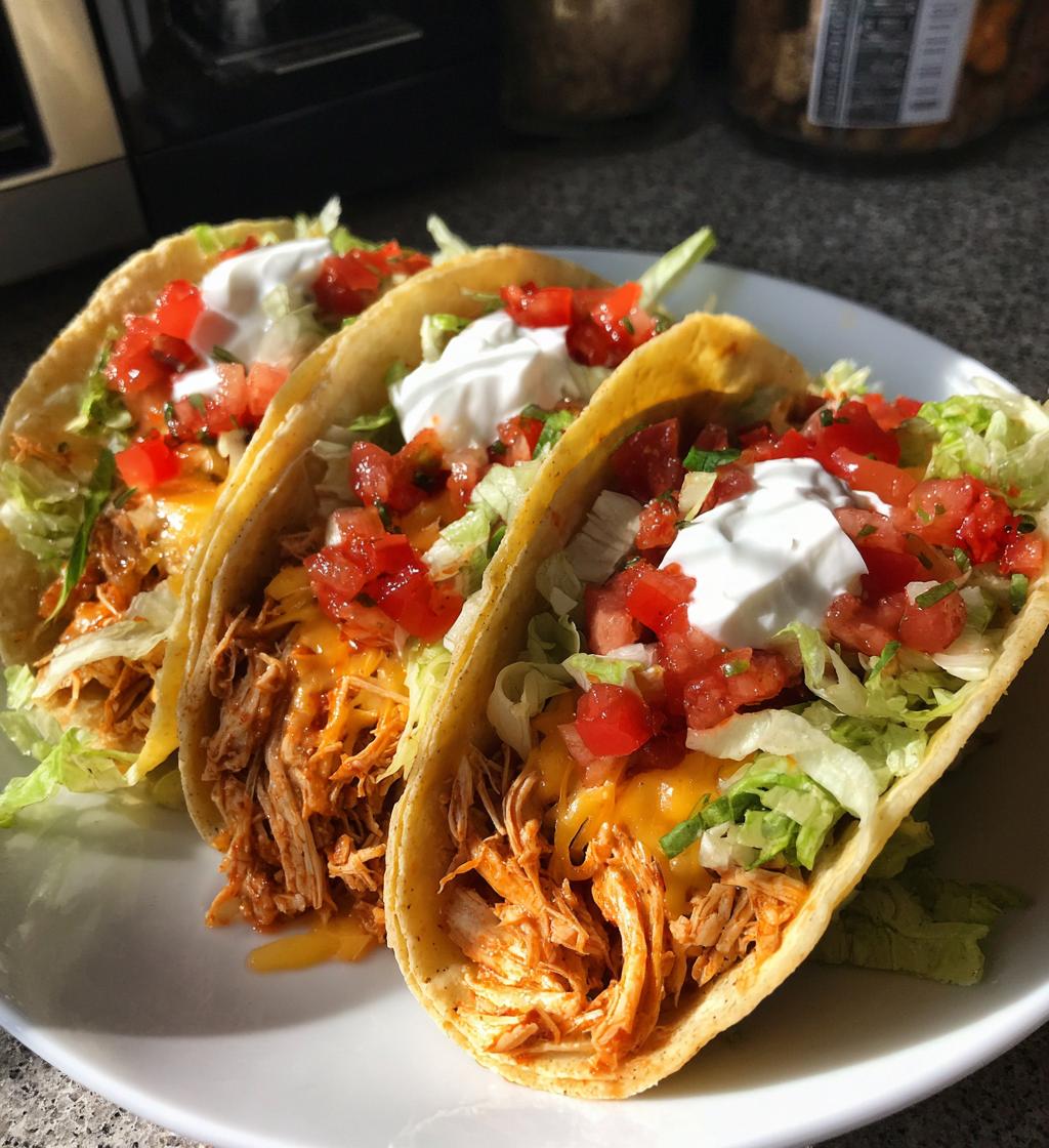 chicken tacos crockpot
