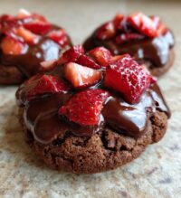 chocolate covered strawberry cookies perfect for your sweetheart