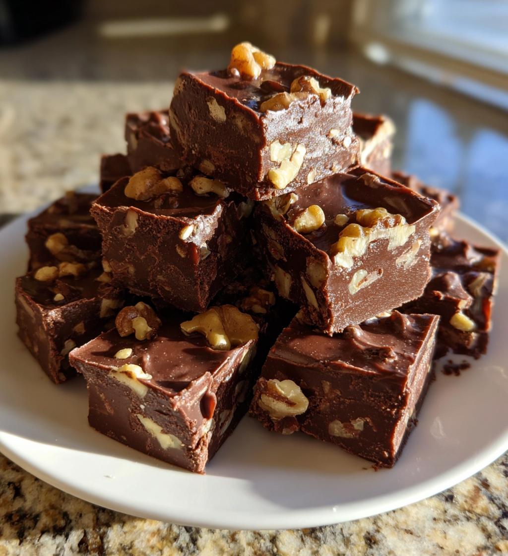 chocolate walnut fudge
