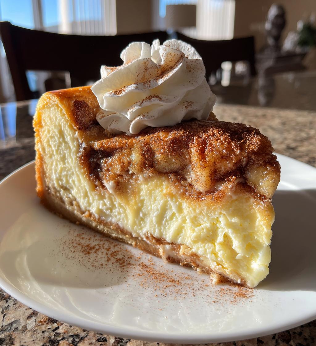 cinnamon roll cheesecake