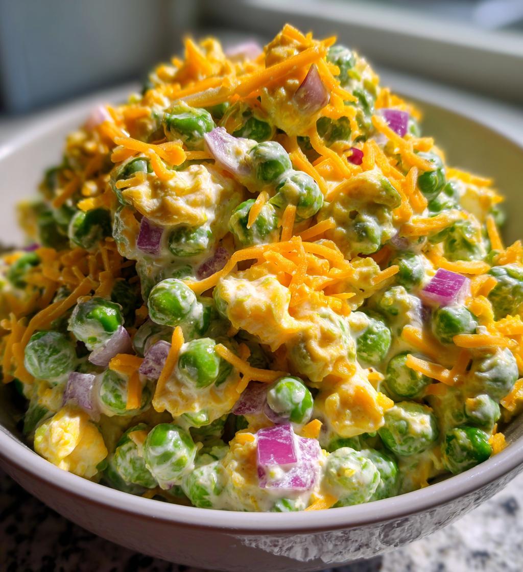 classic pea salad recipe
