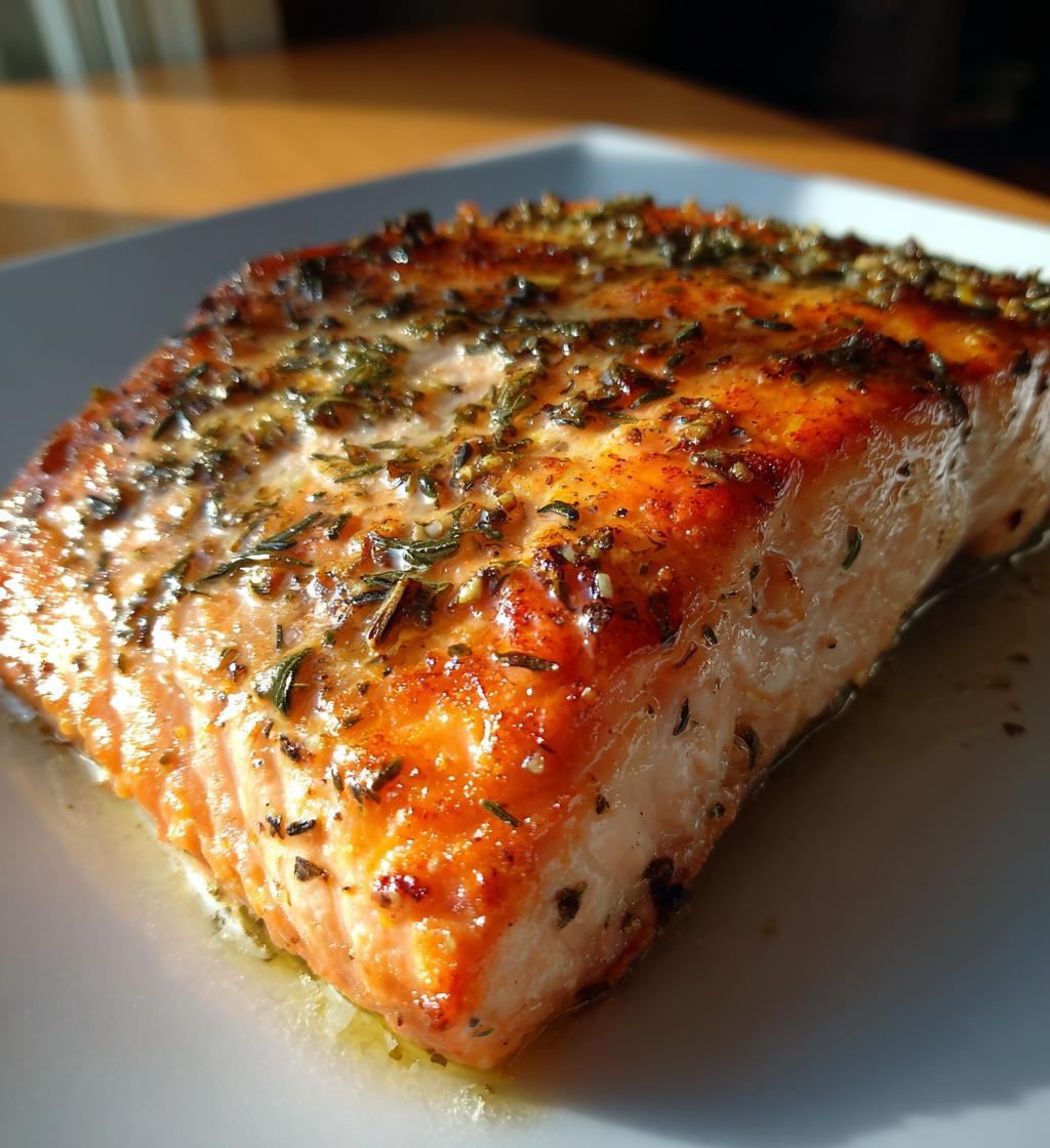 cooked salmon - detail 1