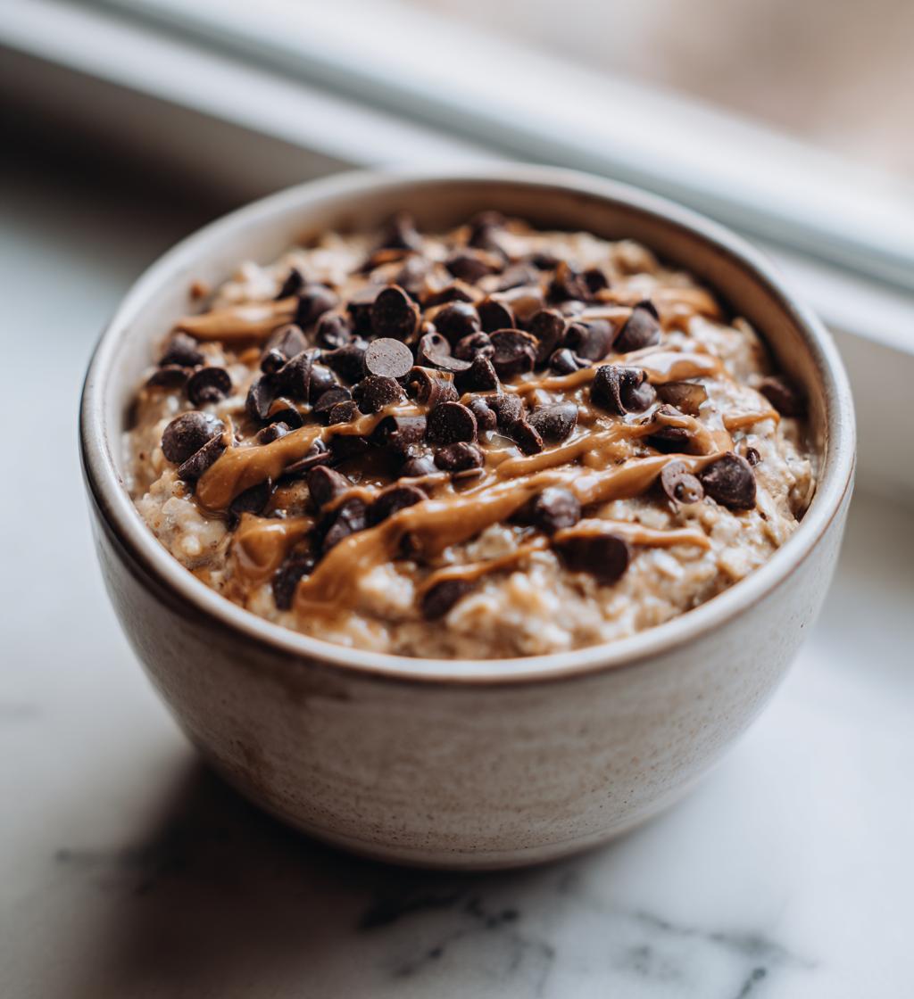 cookie dough overnight oats
