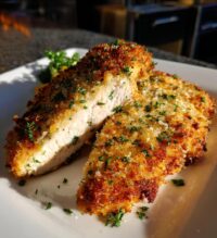 copycat longhorn parmesan crusted chicken