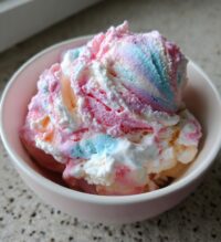 cotton candy flavored ice cream no churn