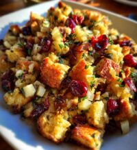 cranberry apple stuffing