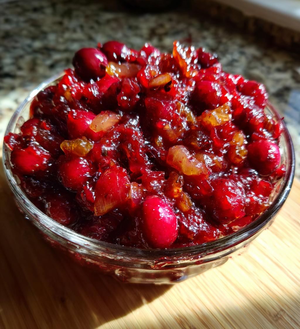 cranberry chutney recipe thanksgiving