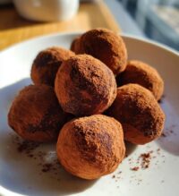 cream cheese chocolate truffles