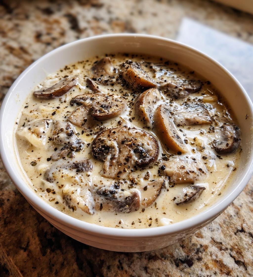 cream of mushroom soup homemade