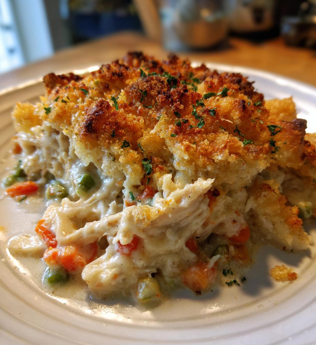 creamy chicken bake - detail 1
