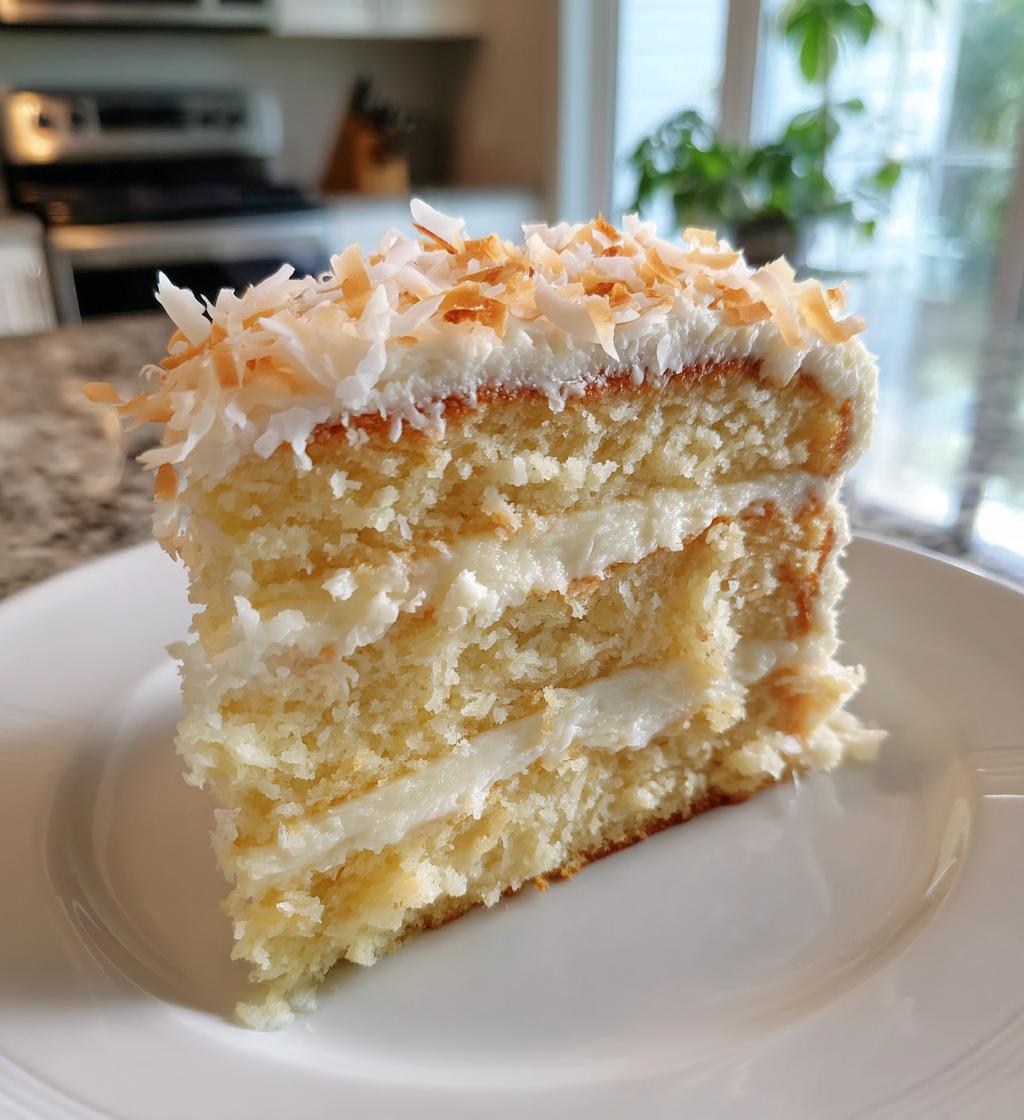 creamy coconut cake