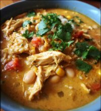 creamy crockpot white chicken chili