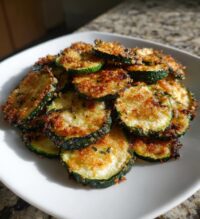 crispy baked zucchini chips
