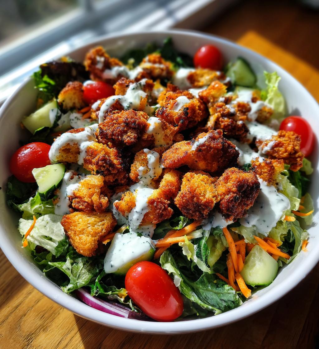 crispy chicken salad