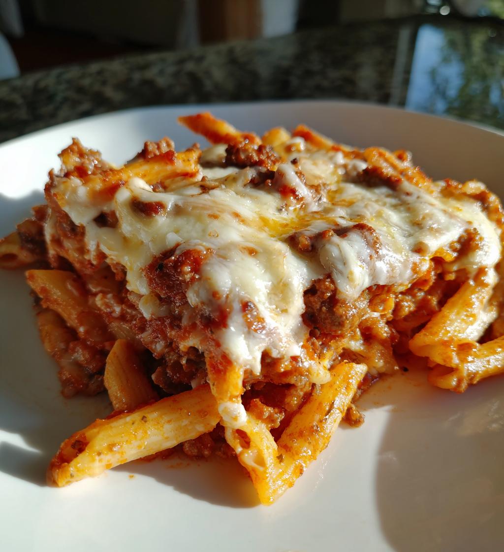 crockpot baked ziti