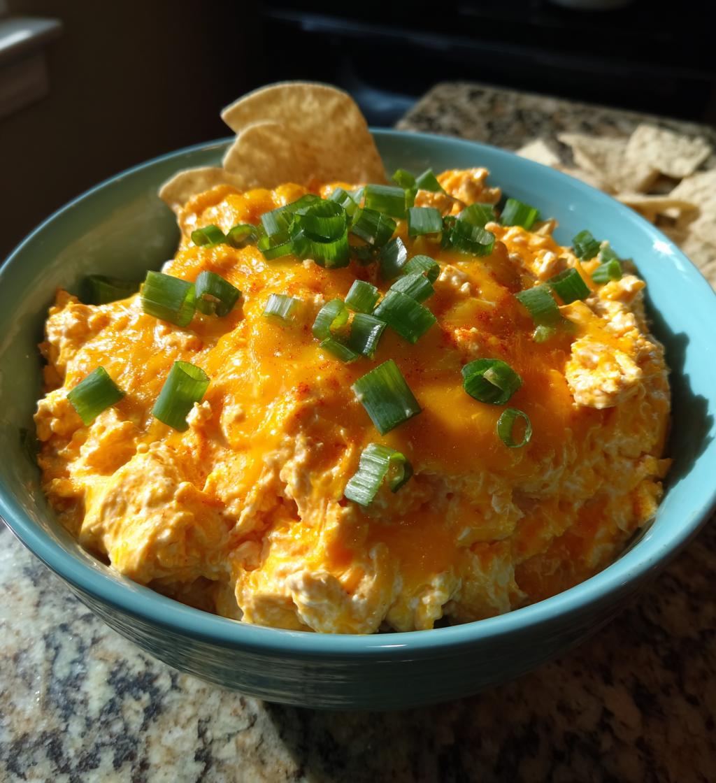 crockpot buffalo chicken dip