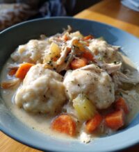 crockpot chicken and dumplings