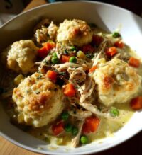 crockpot chicken and dumplings 2