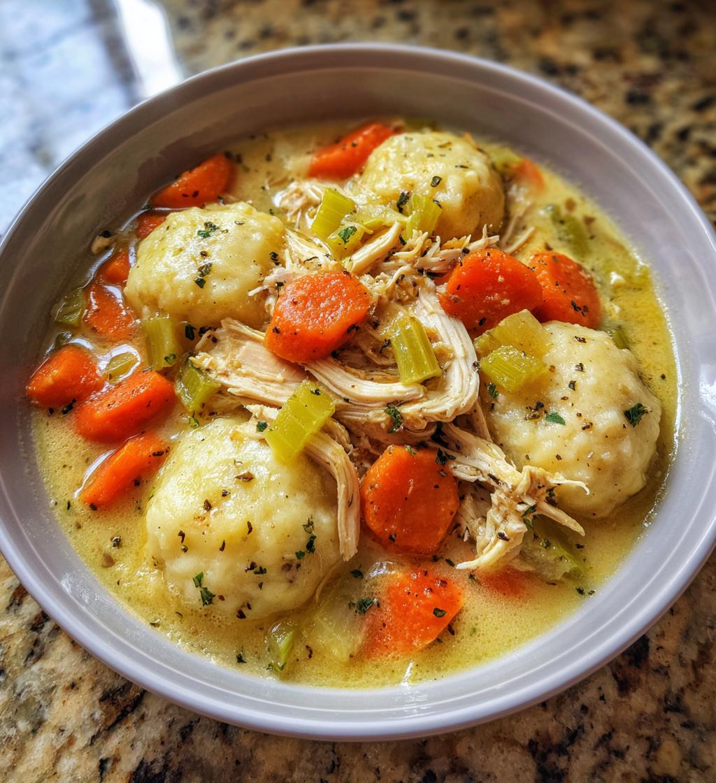 crockpot chicken and dumplings