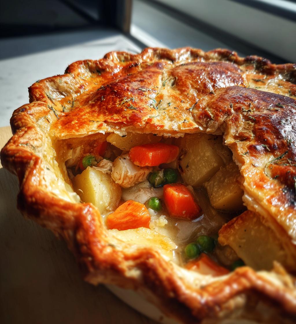 delicious chicken pot pi - detail 1