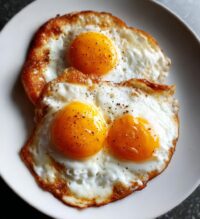 delicious sunny side up eggs recipe