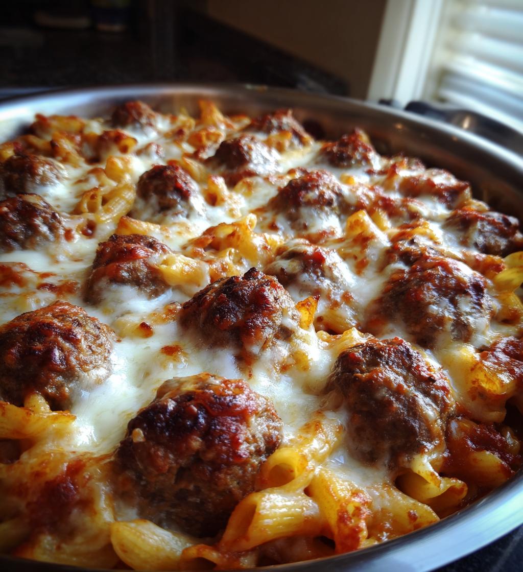 dump and bake your way to a fantastic meatball casserole - detail 1