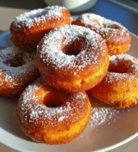 easy baked pumpkin spice donuts