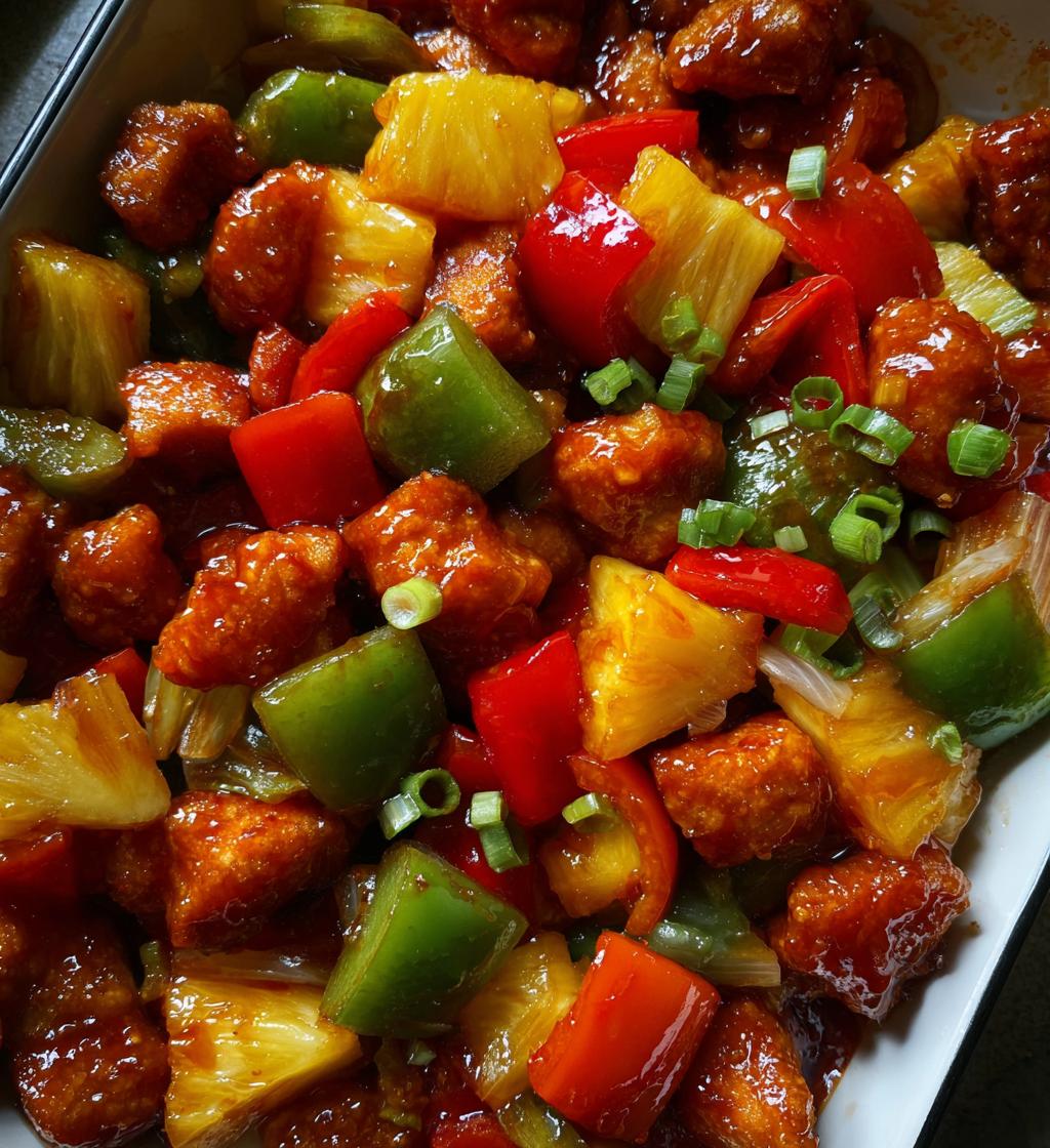 easy baked sweet and sour chicken recipe - detail 1