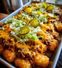 easy big mac tater tot casserole