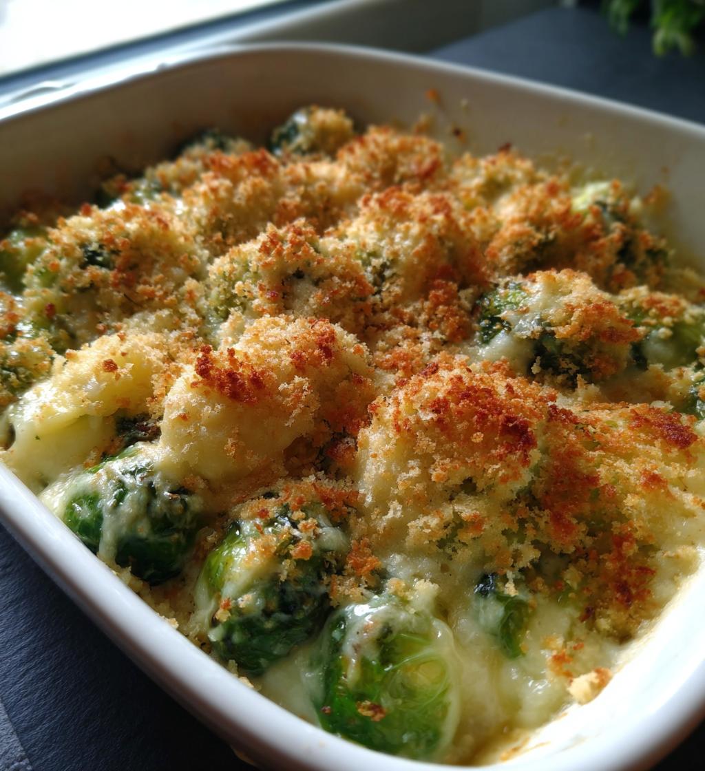 easy brussels sprouts casserole recipe