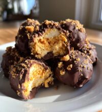 easy butterfinger balls