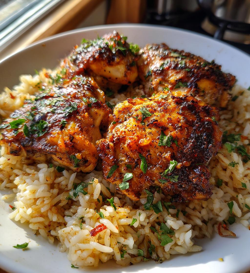 easy oven baked chicken and rice recipe - detail 1