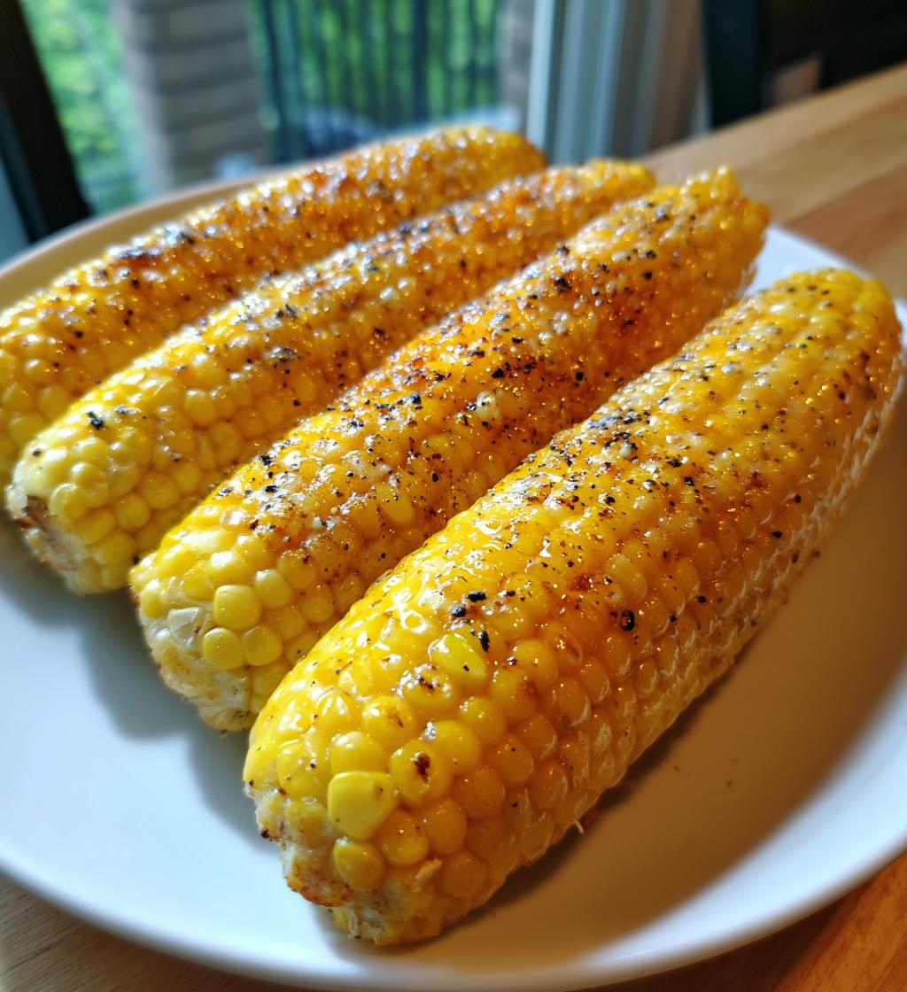 easy oven roasted corn on the cob