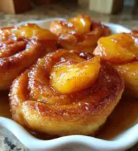 easy peach dumplings