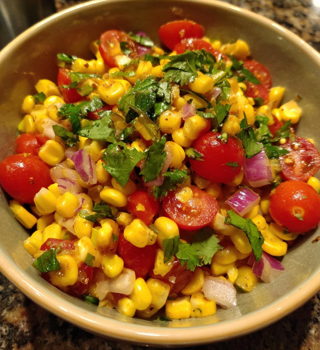 easy summer corn salad