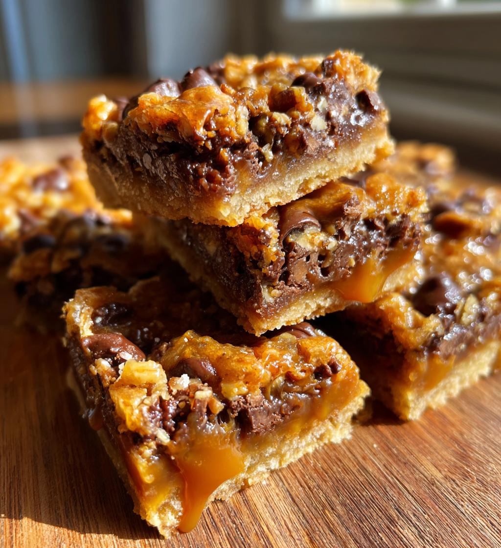 easy turtle bars recipe