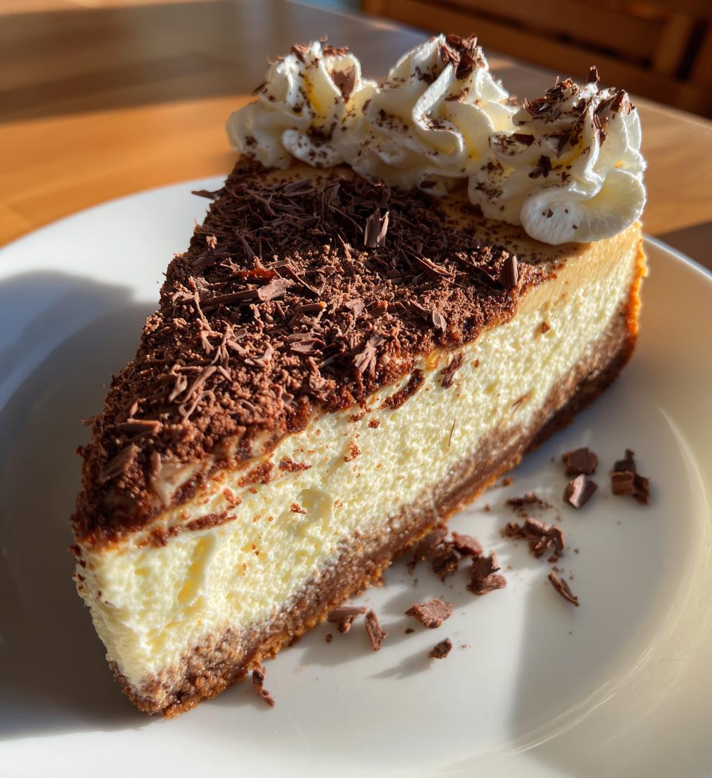 espresso cheesecake dessert - detail 1