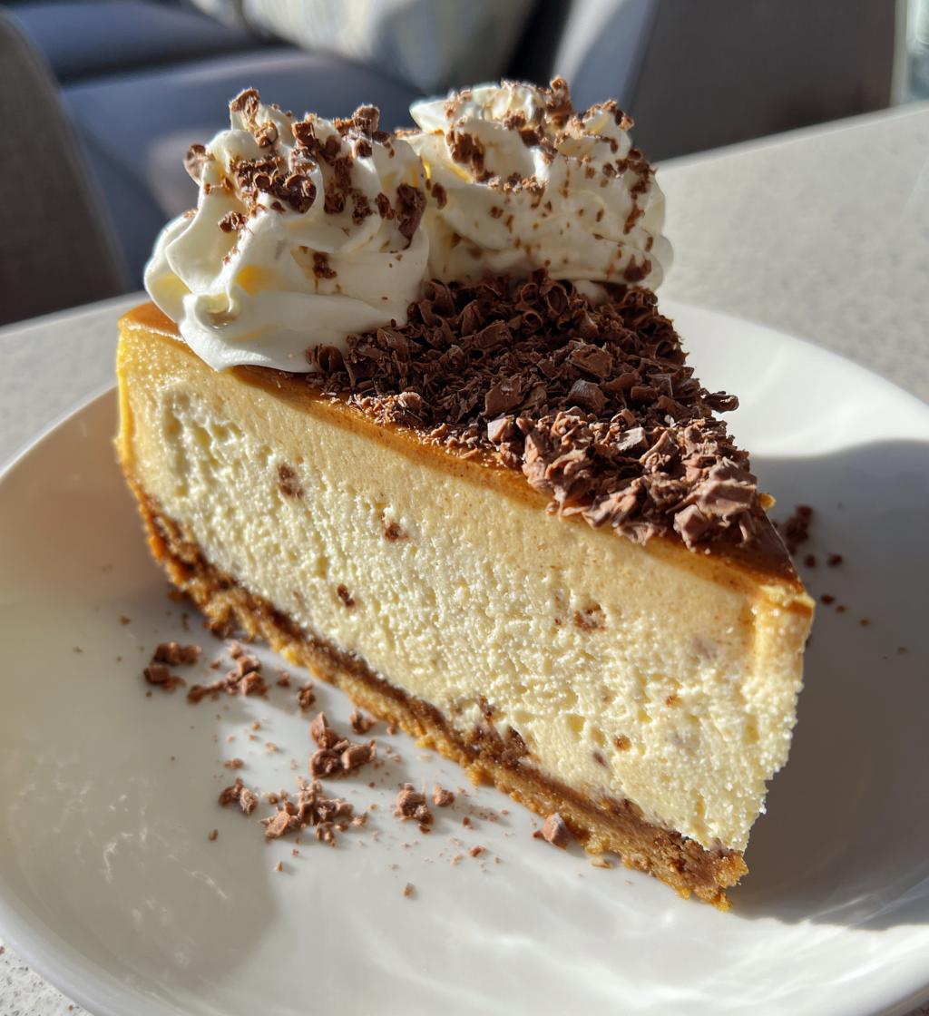 espresso cheesecake dessert