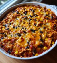 fiesta chicken casserole recipe