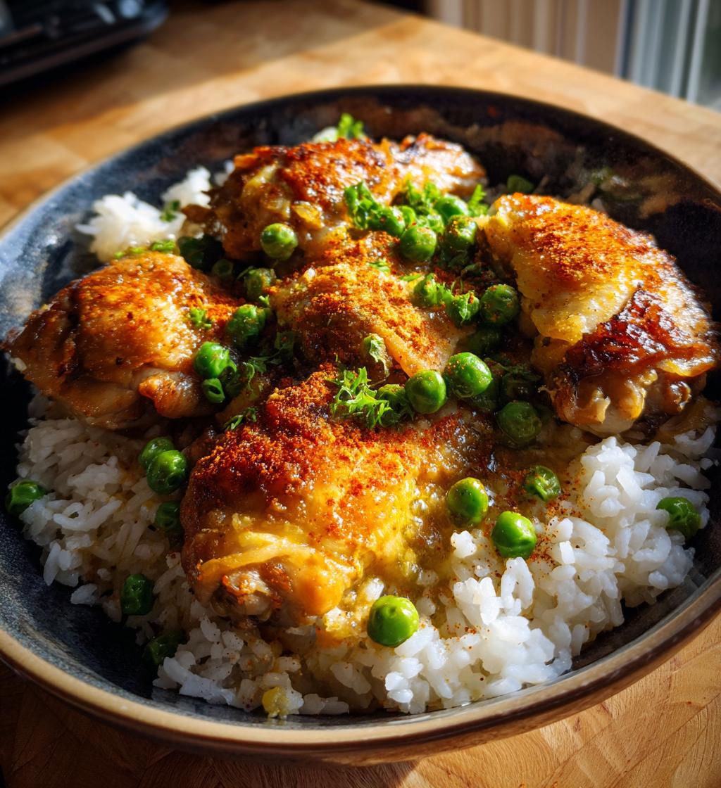 forgotten chicken and rice