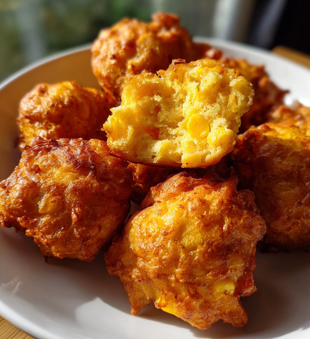 fried cornbread fritters